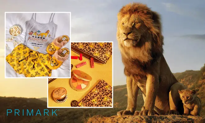 Primark's Lion King merchandise includes pyjamas and bedding