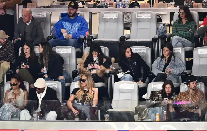 The Kardashians at the 2024 Super Bowl