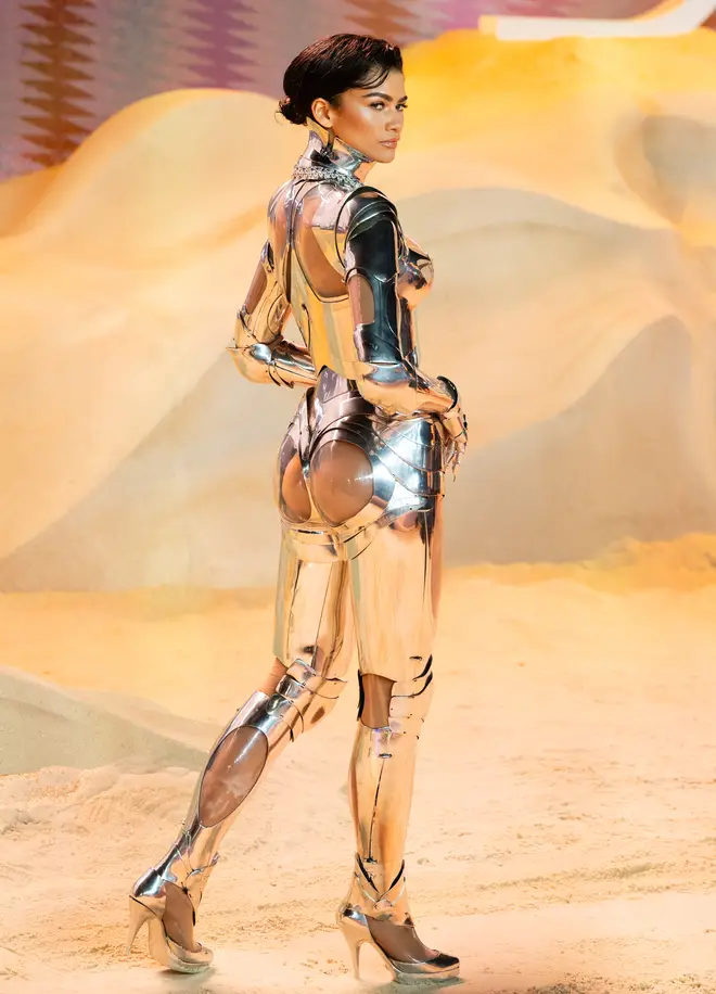 Zendaya wore a Thierry Mugler robot suit from the 1995 archives