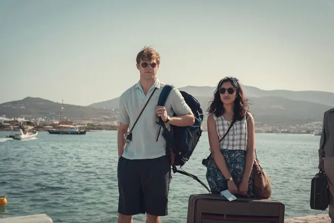 Dexter and Emma visit the Greek Island of Paros in Netflix's One Day