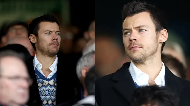 Harry Styles broke the internet by attending a football match