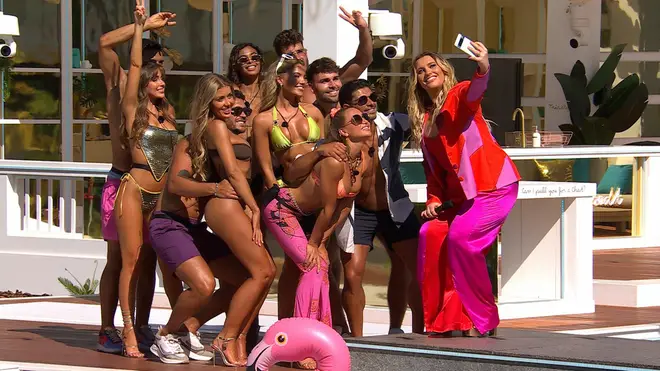 The Love Island All Stars finalists were treated to a party