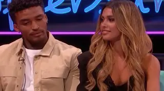 Michael Griffiths and Joanna Chimonides reunited on Love Island: Aftersun