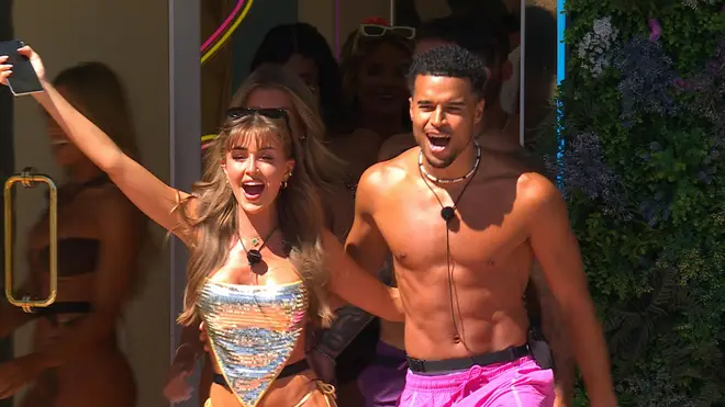 Toby Aromolaran and Georgia Steel reached the Love Island final