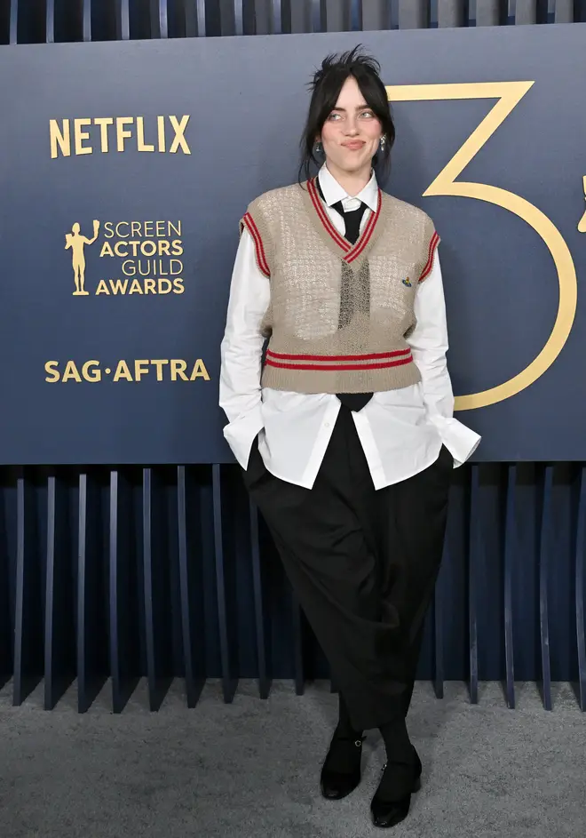 Billie Eilish attends the 30th Annual Screen Actors Guild Awards