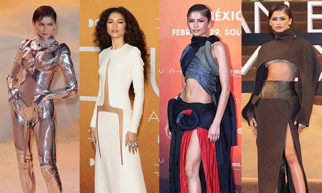 Here's a look at all of Zendaya's iconic looks for the Dune: Part Two press run