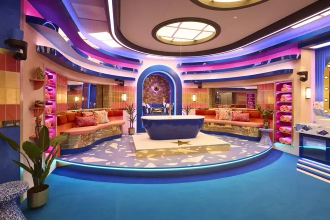 they have a very luxe bathroom in the CBB house