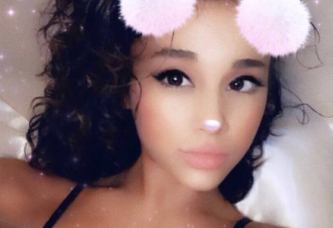 Ariana Grande's hair is naturally curly