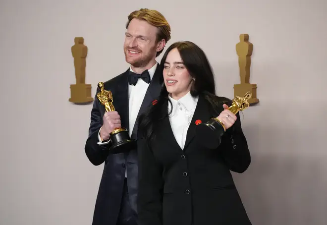 Finneas O'Connell and Billie Eilish won Best Original Song at the 2024 Oscars