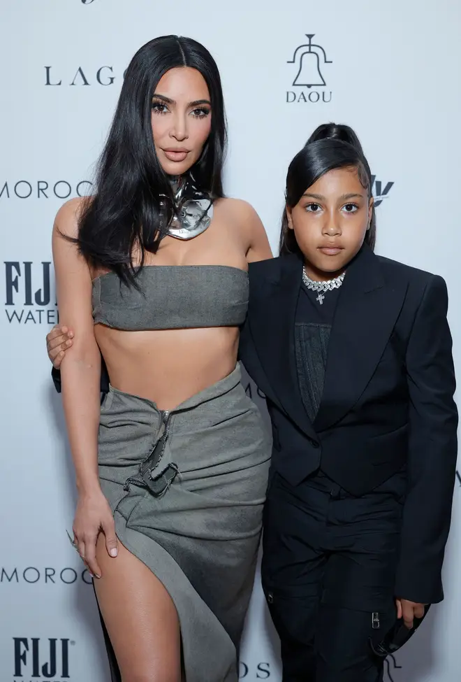 North West has a very close relationship with her mother Kim Kardashian