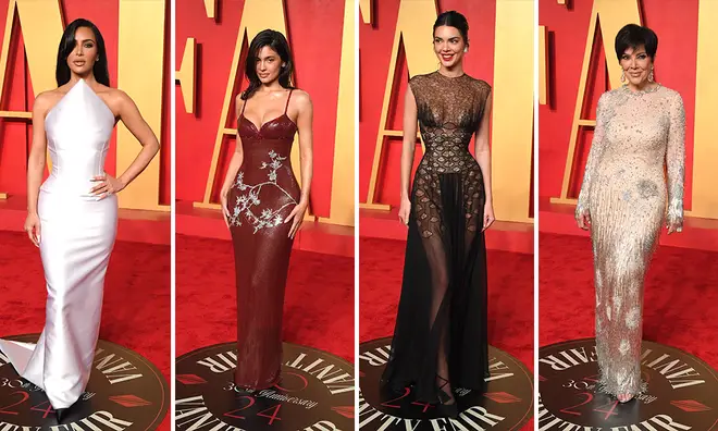 The Kardashian/Jenners went out for agirls' night out to the Vanity Fair After Party.