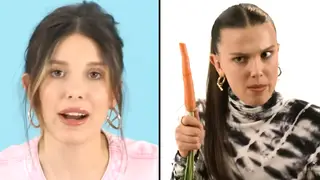 Millie Bobby Brown responds after being turned into a meme over viral carrot clip