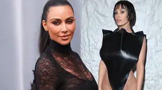 Kim Kardashian attended Ye's album launch with his new wife Bianca Censori