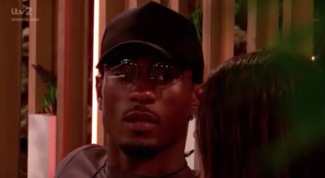 India tried to convince Ovie she isn't on Love Island for the money