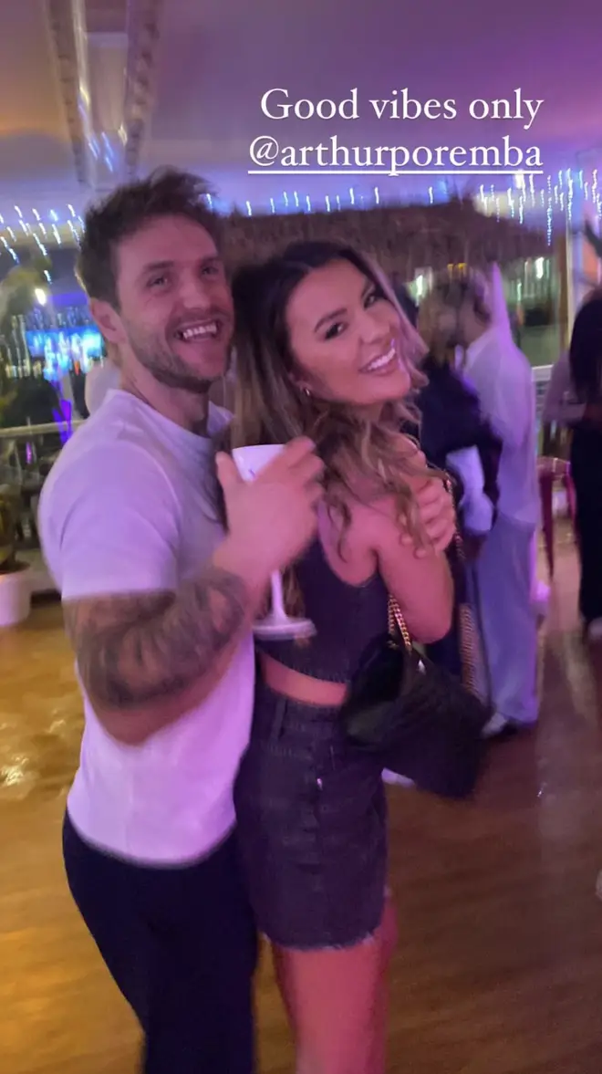 MAFS Laura and Arthur were seen at the Celebrity Ex On The Beach launch party