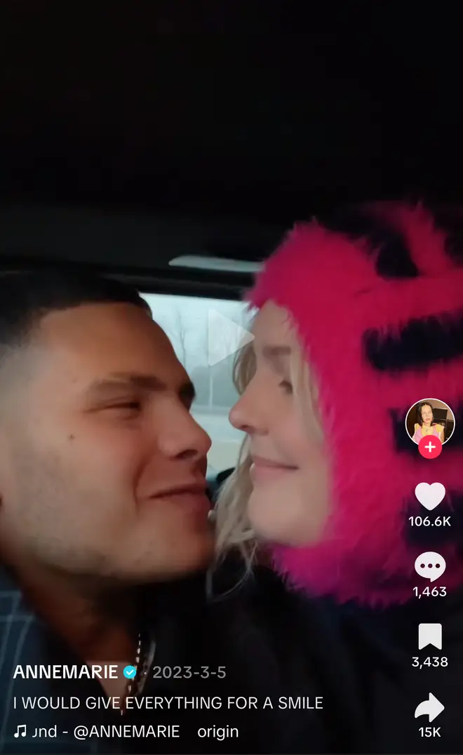 Anne-Marie hard launched her relationship on TikTok