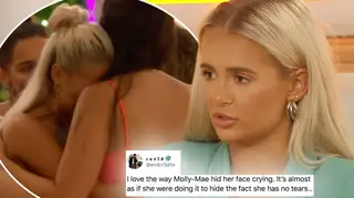 Molly-Mae Hague was accused of faking her tears on Love Island