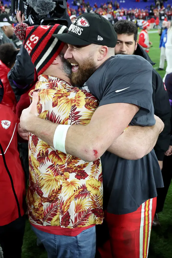 Travis Kelce has a super close relationship with his brother Jason Kelce