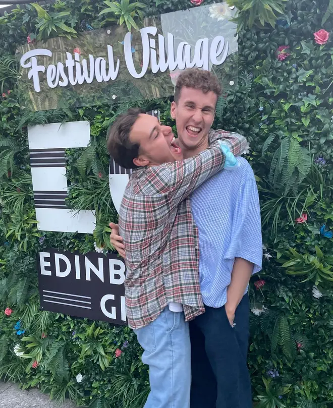 Bradley Riches announced his engagement on Instagram