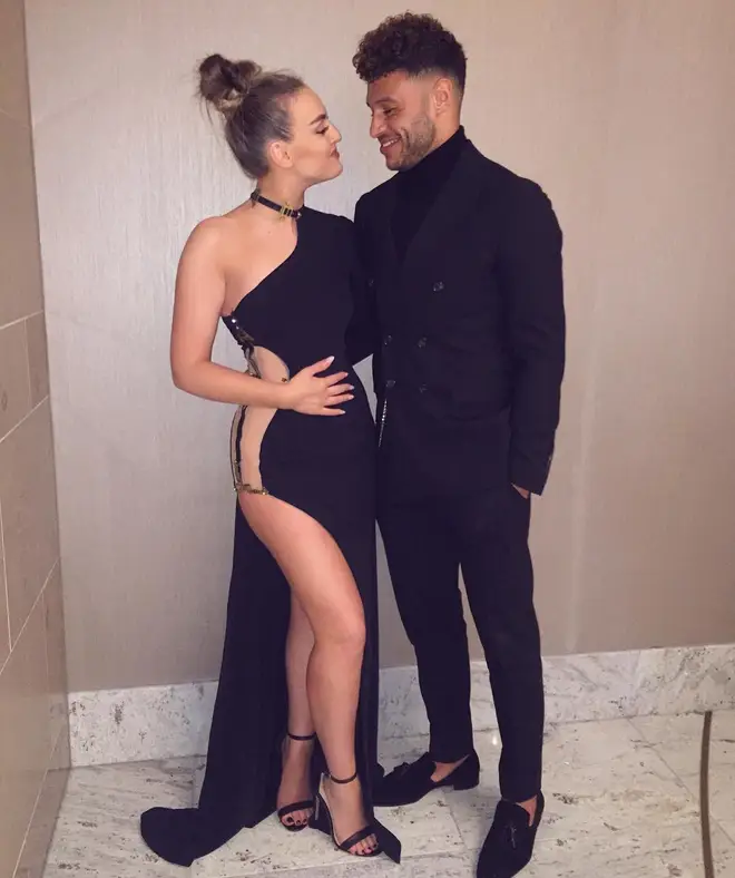Perrie posted a photo of her and Alex attending the BRIT Awards together.