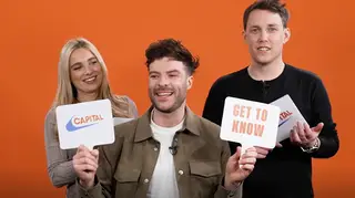 Jordan North answered some cringe questions for our 'get to know' video