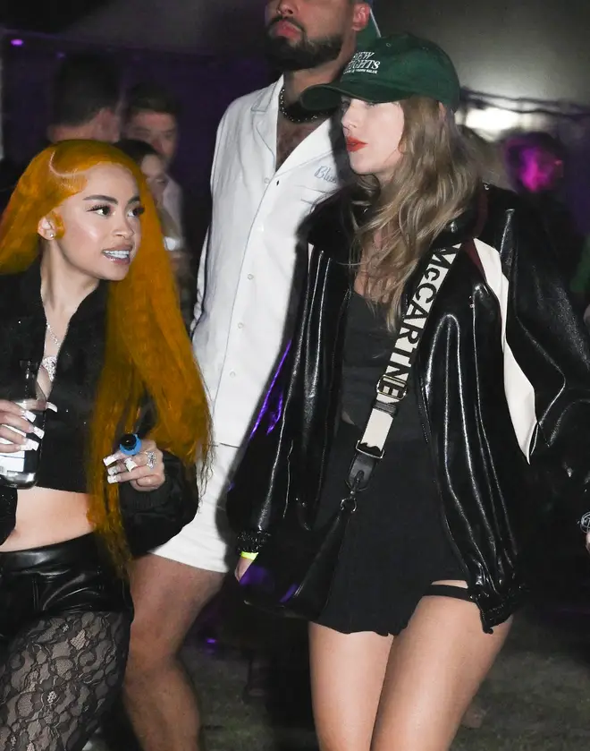 Ice Spice and Taylor Swift at Coachella