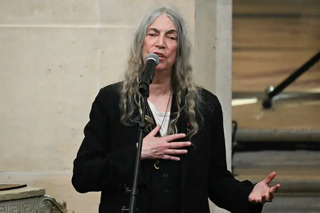 Patti Smith performing in March 2024