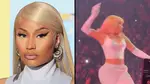 Nicki Minaj Throws Object Back At Fan After Being Hit On Stage In Viral Concert Video