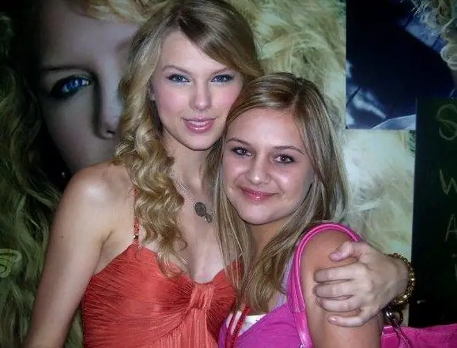 Kelsea Ballerini first met Taylor Swift at a Meet & Greet in 2008.