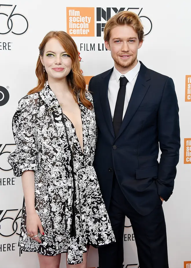 Joe and Emma for the opening night of "The Favourite"