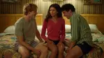 Zendaya, Josh O'Connor and Mike Faist in Challengers