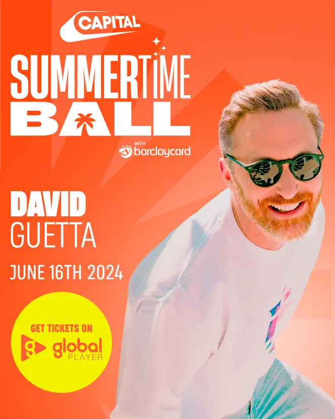 David Guetta is going to be at Capital Summertime Ball 2024