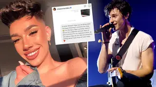 James Charles posts receipts of some of the biggest names in showbiz