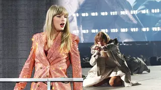 Taylor Swift has an emotional transition between two of her new songs on The Eras Tour