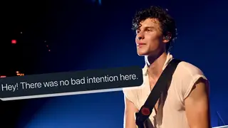 Shawn Mendes explained why he left the stage during his Q&A