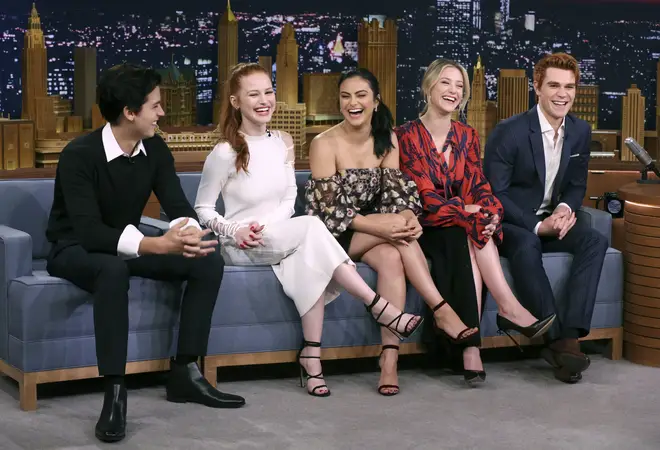 The Riverdale cast thought Lili Reinhart and Cole Sprouse's cover shoot was amazing