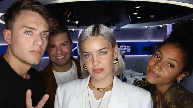 Anne-Marie spoke to Capital Breakfast with Roman Kemp