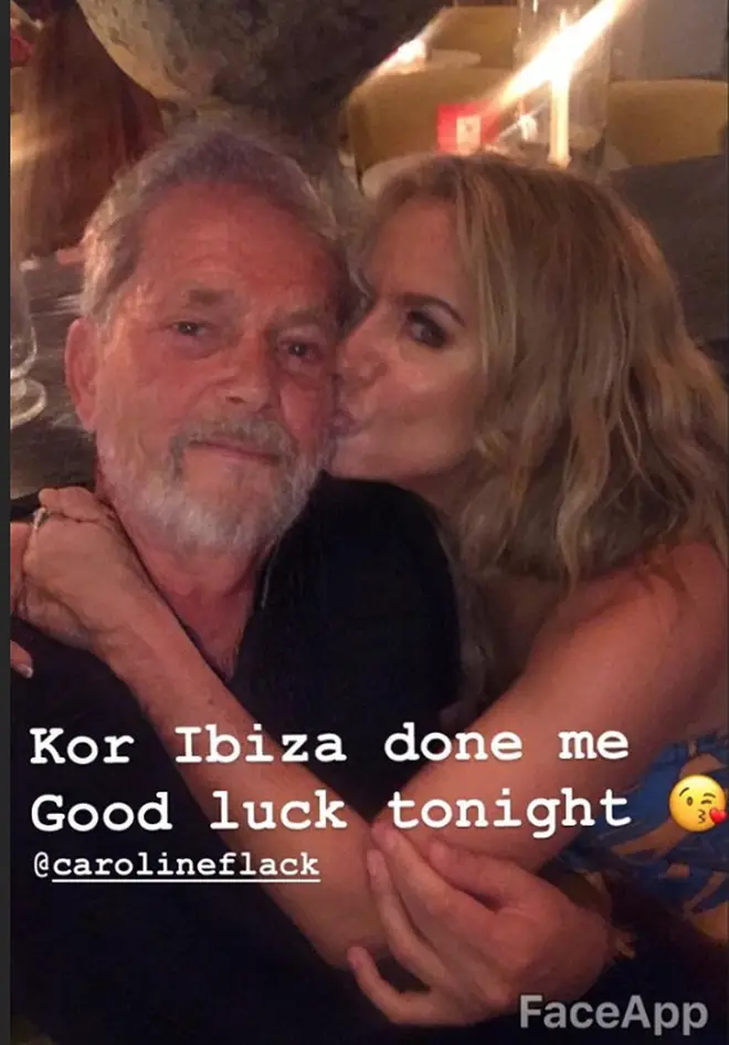 Caroline Flack and Lewis Burton packed on the PDA in Ibiza