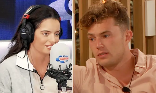 Maura Higgins spoke out about Curtis Pritchard's revelation on Capital Breakfast with Roman Kemp