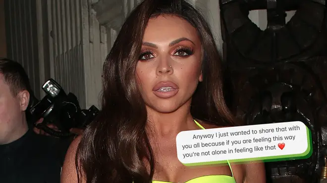 Jesy Nelson shared a statement about crying