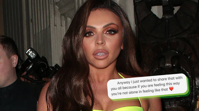 Jesy Nelson shared a statement about crying