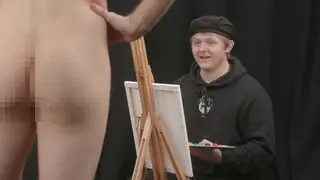 Lewis Capaldi took part in a life-drawing class with Roman Kemp