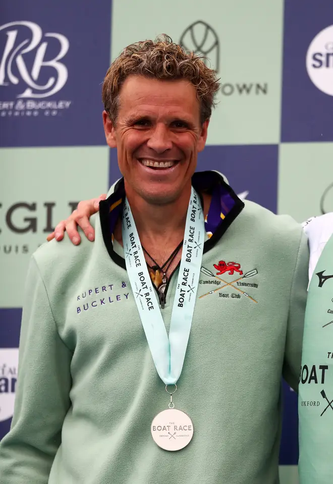 James Cracknell is a rowing champion