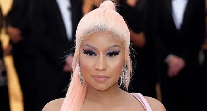 Nicki Minaj arrives for the 2019 Met Gala celebrating Camp: Notes on Fashion.