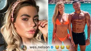 Wes Nelson 'laughs' at ex Megan whilst on holiday with new girlfriend, Arabella Chi