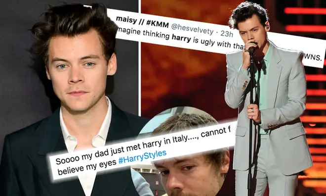 Fans react to Harry Styles's new look