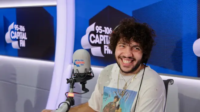 benny blanco joined Capital Breakfast with Roman Kemp