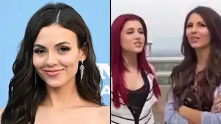 Victoria Justice says she got death threats over the "I think we all sing" meme