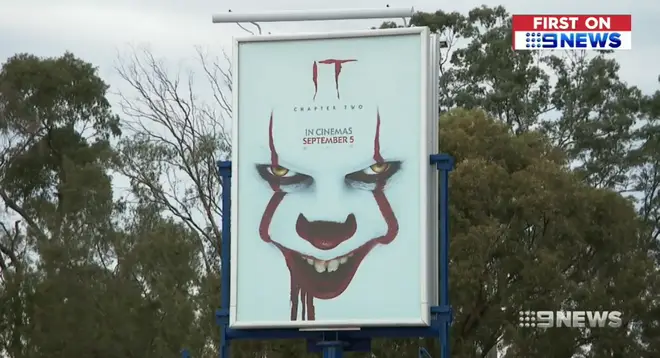 IT Poster Brisbane Australia scaring children