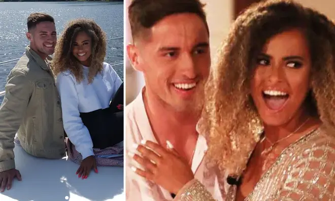 The couple won the 2019 series of Love Island.